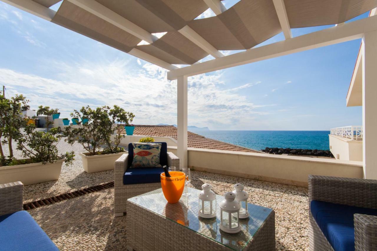 ترابيتو Terrazza Sul Mare By Le Dhome Sicily المظهر الخارجي الصورة